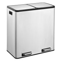 Basura VALBERG inox 2x30L