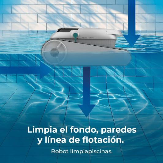 Robot piscina CECOTEC Conga Pooldroid 5000 TotalClean Pearl