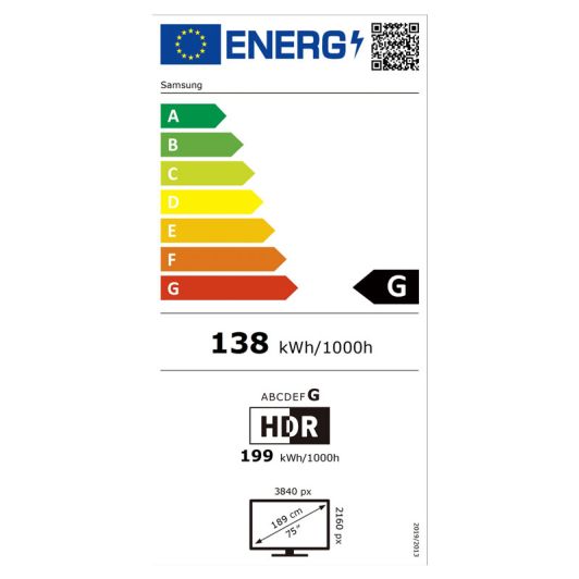 SAMSUNG Smart Tv Crystal UHD 75