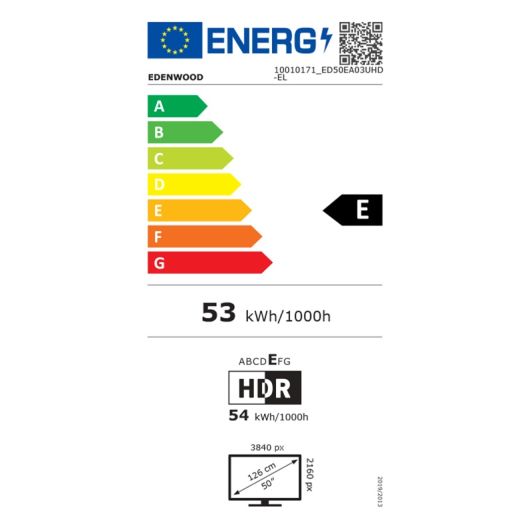 Smart Tv EDENWOOD QLED 50
