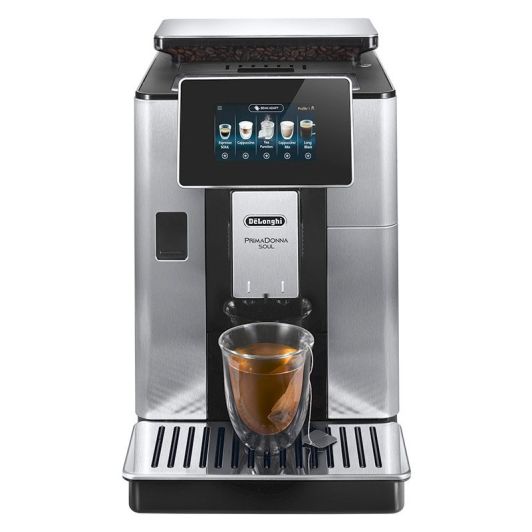 Cafetera Super automática DELONGHI ECAM610.55.SB PRIMADONNA SOUL