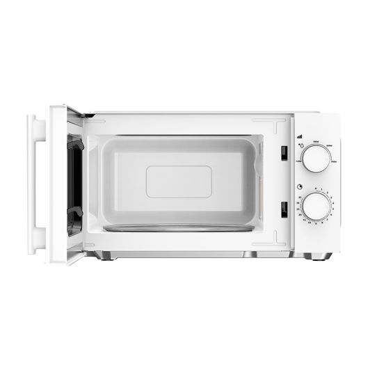 Microondas monofunción 20L, 5 niveles de potencia, 700w, blanco, HIGH ONE 