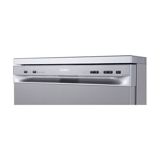 Lavavajillas 60 cm VALBERG 12S47 C SAD929C V2 Plata 12 Cubiertos Clase C
