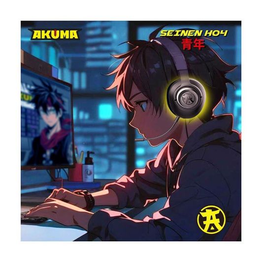 auric. gaming AKUMA SEINEN H04 NOIR