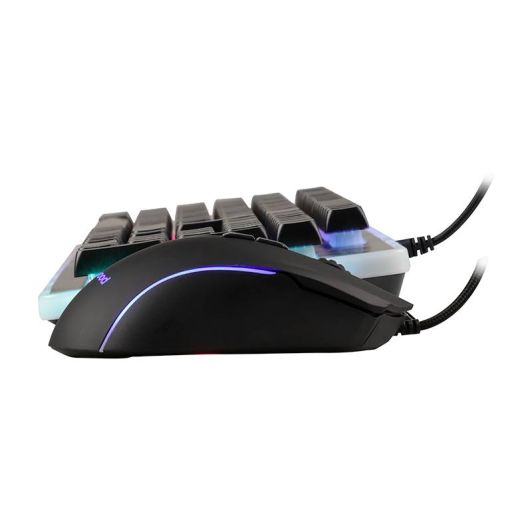 Pack Gaming Edenwood 2en1 : Teclado retro iluminado Español y ratón de alta precisión