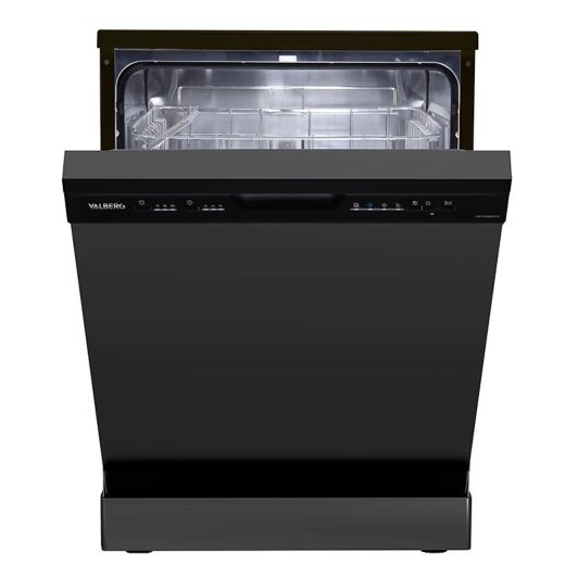 Lavavajillas 60 cm VALBERG 12S47 D KAD929C V2 12 Cubiertos Clase D Apertura Automática Negro