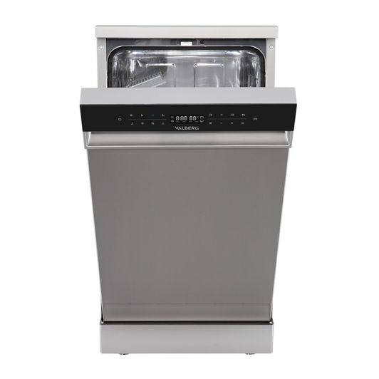 Lavavajillas 45 cm VALBERG 10S42 B XAD929C V2 10 Cubiertos Acero Inox.
