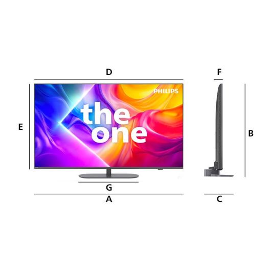 PHILIPS Smart Tv QLED 55