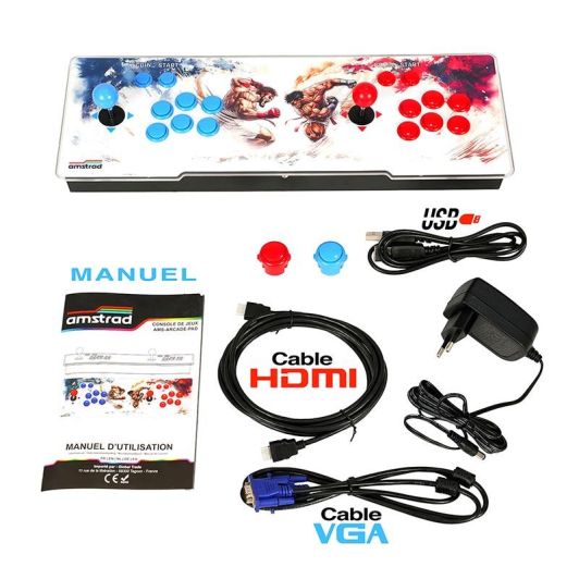 Consola juegos AMSTRAD AMS-ARCADE-PAD 3000 juegos