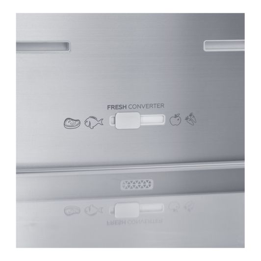 Frigorífico Combi No-Frost, 337L, 185cm, Clase C, acabado Blanco Baby Skin suave, VALBERG