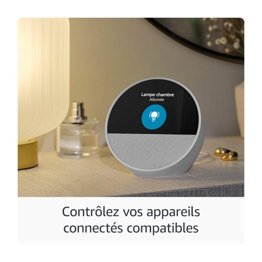 Altavoz bt. AMAZON ECHO SPOT blanco