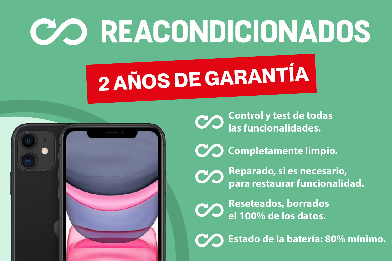 productos reacondicionados