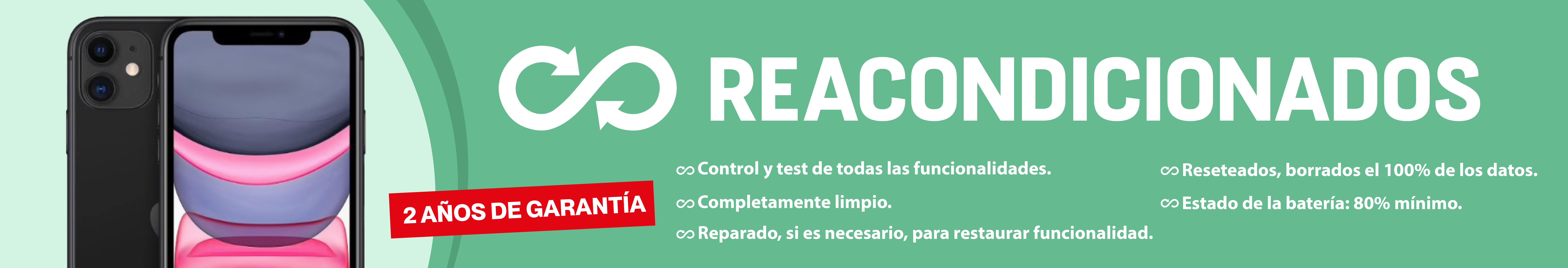 productos reacondicionados